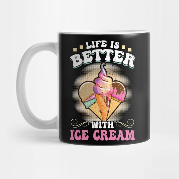 Life is better with Ice Cream by Peco-Designs